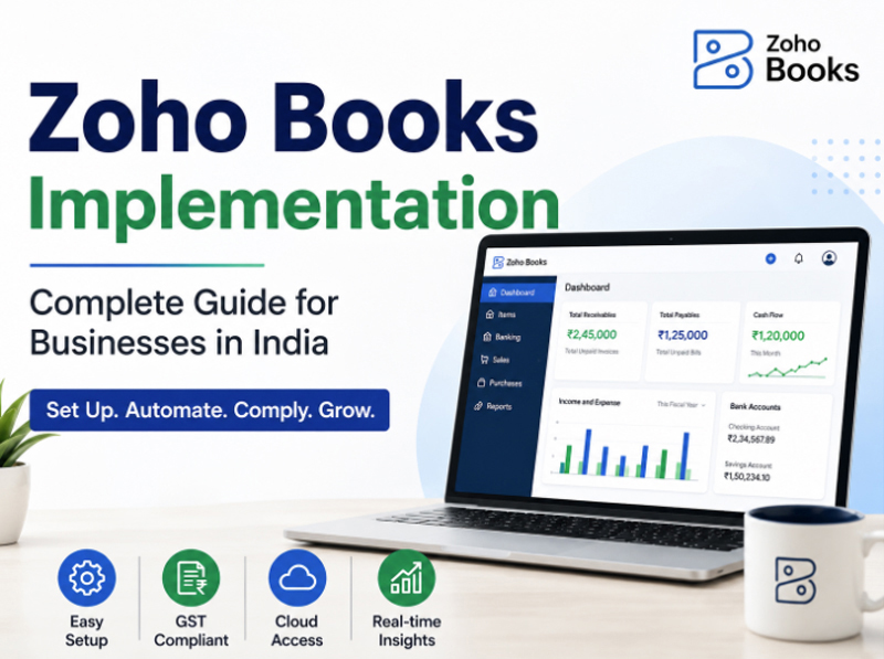Zoho Books Implementation: Complete Guide for Businesses in India